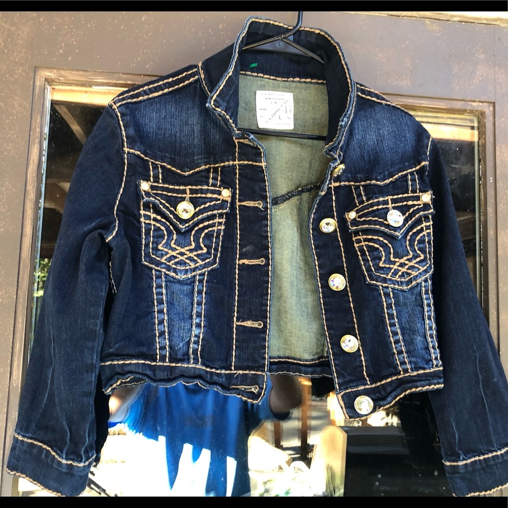 L.A. Idol USA” Women's Denim Jacket Size Large